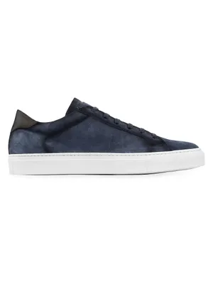 Derrick Suede Low-Top Sneakers