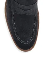 Brady Suede Penny Loafers