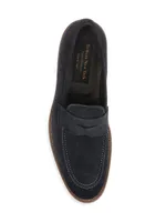 Brady Suede Penny Loafers