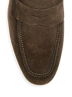 Ronny Suede Penny Loafers