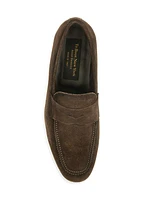 Ronny Suede Penny Loafers