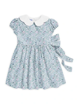 Little Girl's & Girl's Cotton A-Line Dress