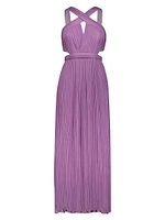 Crisscross Cut-Out Gown