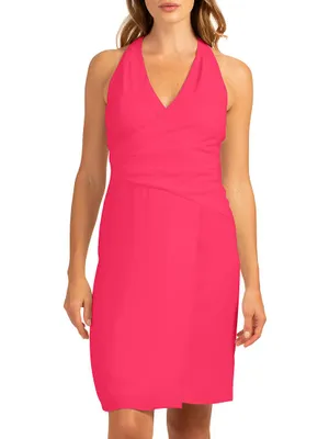 Samantha Wrap Sleeveless Minidress