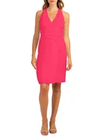 Samantha Wrap Sleeveless Minidress