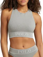 Logo Longline Bralette