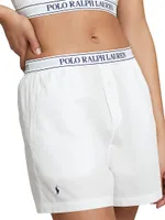 Mia Logo Band Cotton Boxers