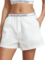 Mia Logo Band Cotton Boxers