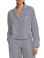 Bailey Striped Long Pajama Set