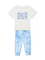 Baby Girl's Tie-Dye Jogger Pants