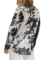 Carrie Cotton Floral Buttoned Shirt