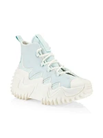 Run Star Motion CX Canvas Lug-Sole High-Top Sneakers