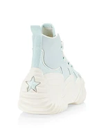 Run Star Motion CX Canvas Lug-Sole High-Top Sneakers