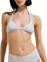 Dentelles Halter Bikini Top