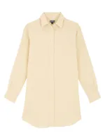Garment-Dyed Linen Shirtdress