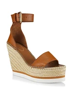 Glyn Leather Wedge Sandals