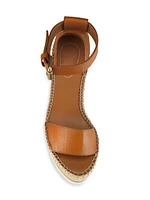 Glyn Leather Wedge Sandals