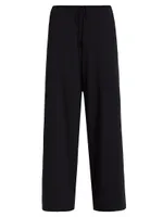 Bariem Wide-Leg Jersey Pants