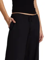 Bariem Wide-Leg Jersey Pants