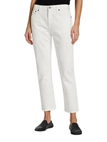 Goldin Mid-Rise Cigarette Jeans