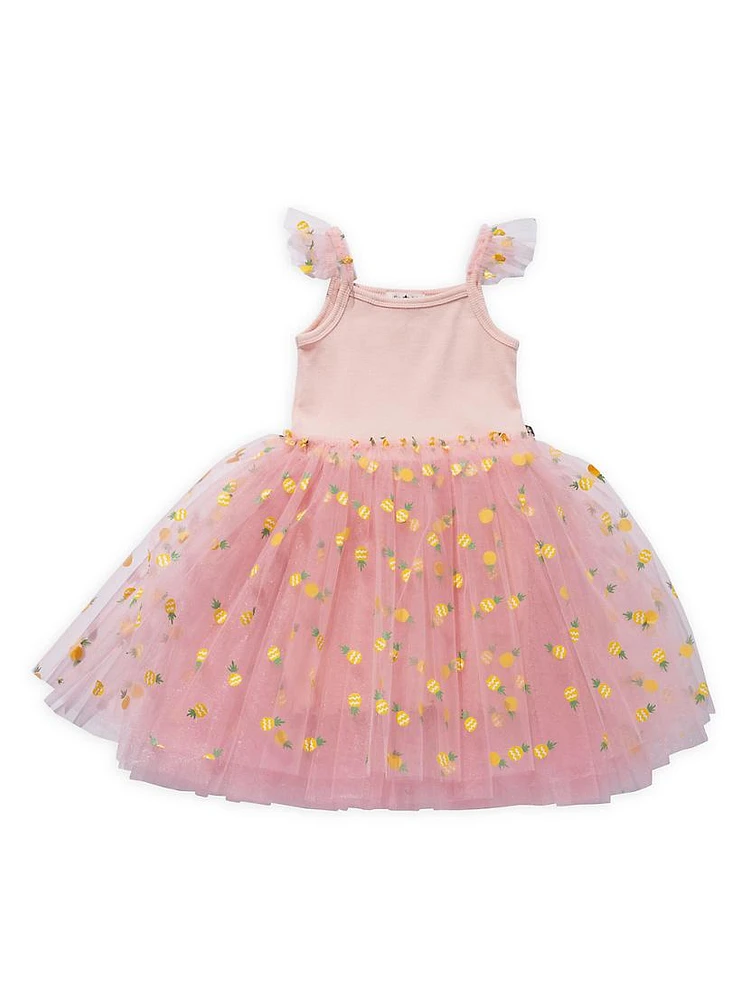 Baby Girl's,Little Girl's & Watermelon Printed Tutu Dress