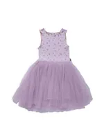 Baby Girl's Vintage Flower Tutu Dress