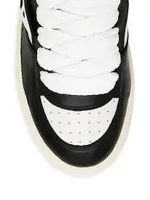 Kosa Black Low Top Sneakers