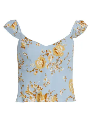 Belinda Floral Top