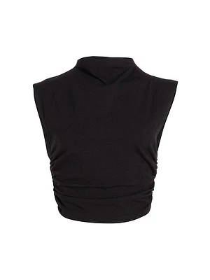 Lindy Ruched Knit Top