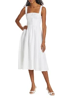 Tagliatelle Linen Midi-Dress