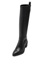 Paton 63MM Leather Knee-High Boots