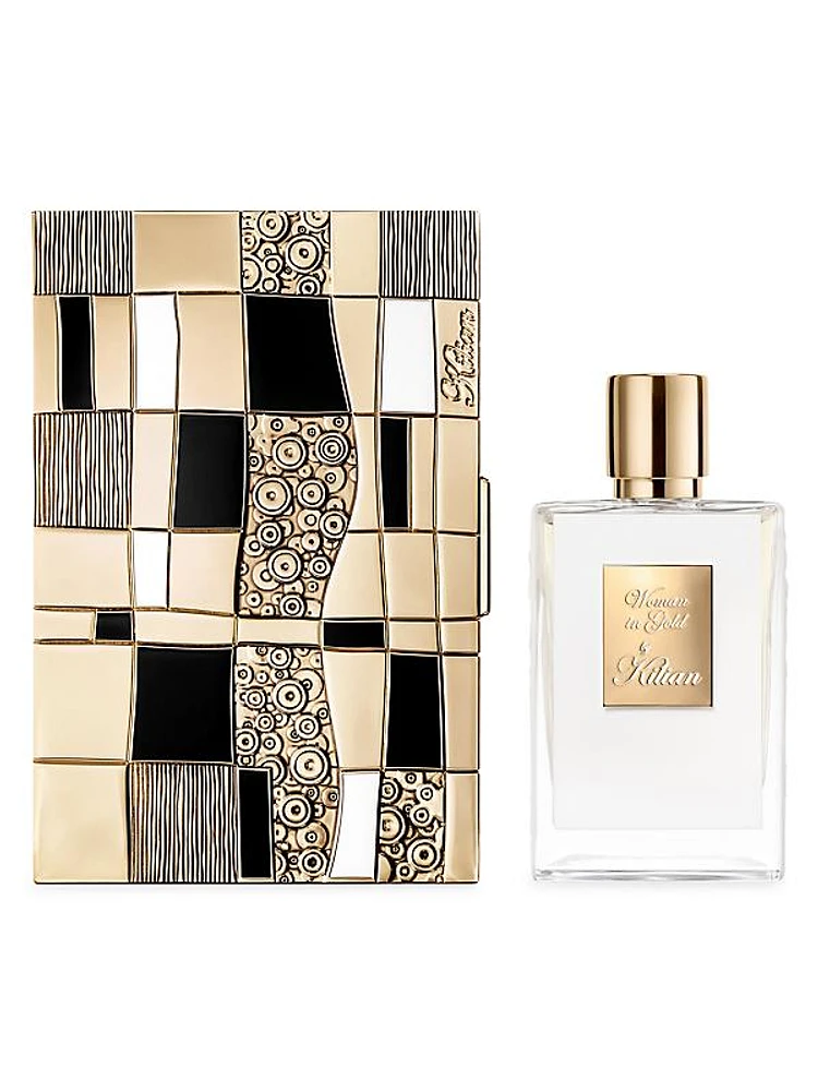 Woman In Gold Refillable Spray & Coffret