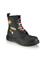 Little Girl's & 1460 Rainbow Boots