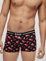 Looney Tunes x BOSS three-pack of logo trunks