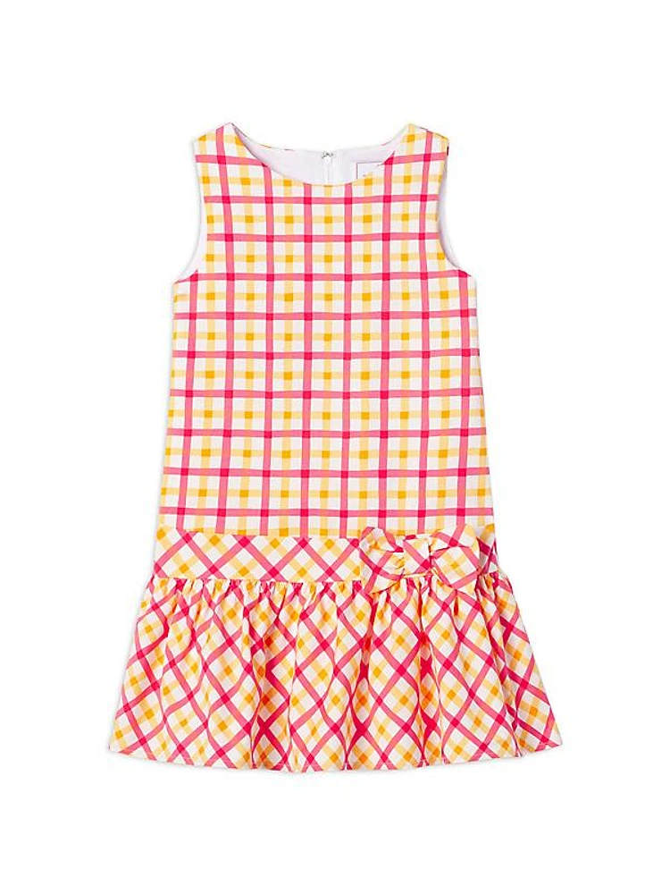 Little Girl's & Girl's Cameron Aloha Gingham Dress