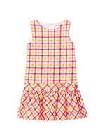 Little Girl's & Girl's Cameron Aloha Gingham Dress