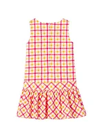 Little Girl's & Girl's Cameron Aloha Gingham Dress