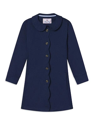 Little Girl's & Girl's Georgina Scallop Coat