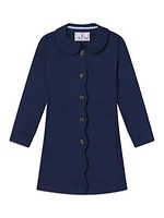 Little Girl's & Girl's Georgina Scallop Coat