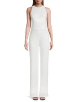 Madeline Sequined Racerback Jumpsuit