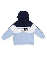 Boy's Logo Colorblock Hoodie