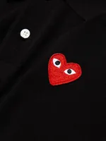 Heart Cotton Polo Shirt