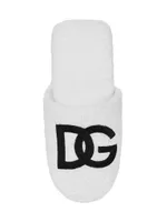 DG Logo Embroidered Slippers