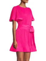 Lumi Pleated Minidress