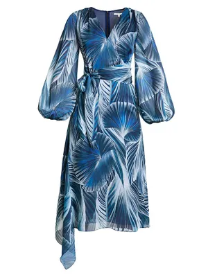 Vanna Faux Wrap Dress