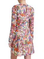 Darya Printed Belted Dress