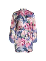 Claudia Belted Floral Robe