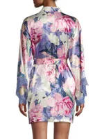 Claudia Belted Floral Robe