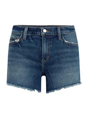 The Ozzy Frayed Denim Shorts