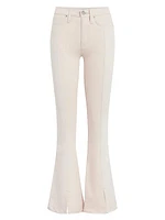 Barbara Colorblocked Boot-Cut Jeans